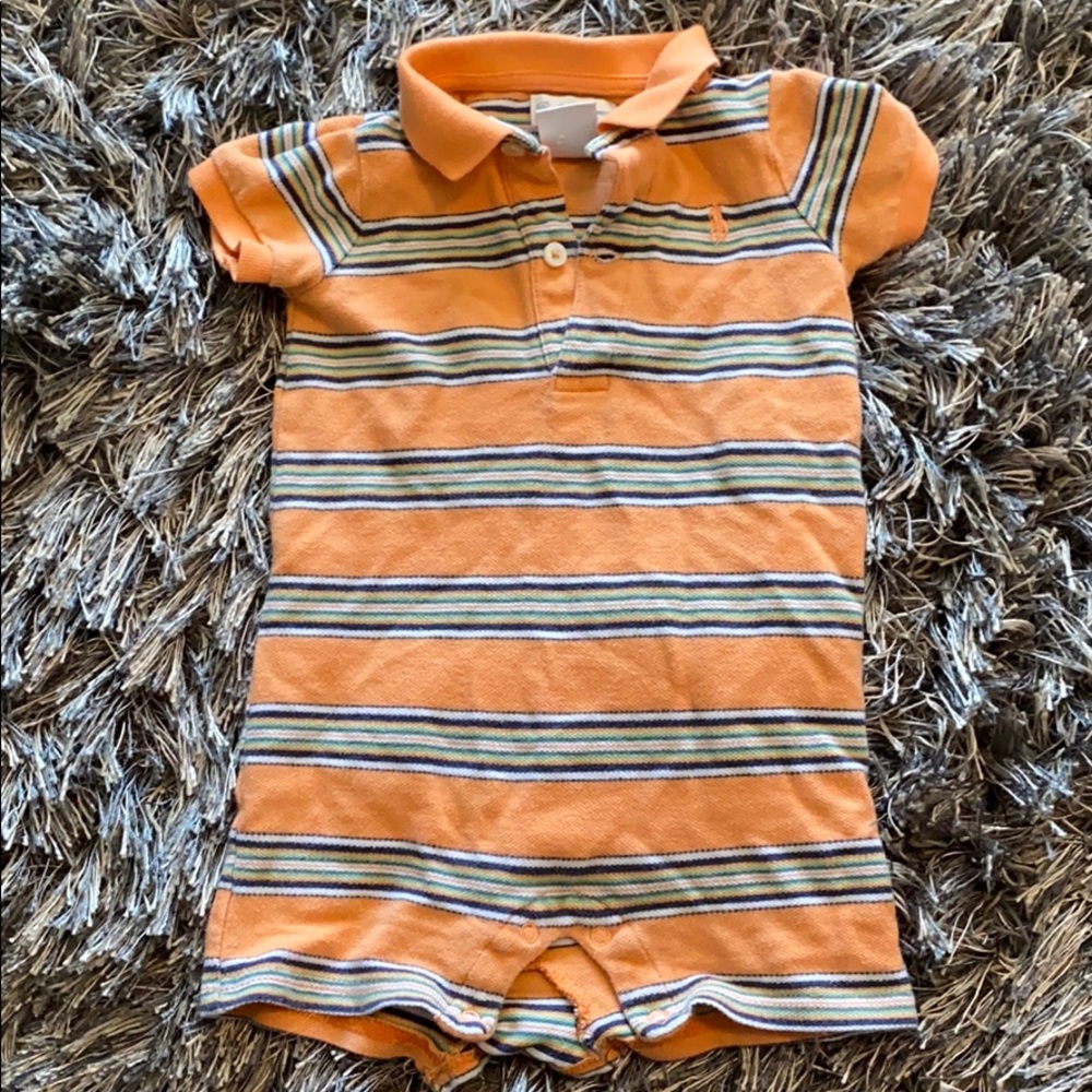 Polo boy bodysuit